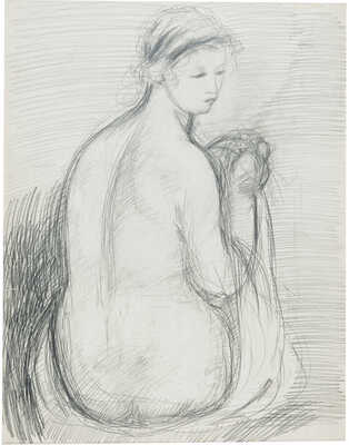 Кудряшёв Владимир Владимирович. Обнаженная с покрывалом